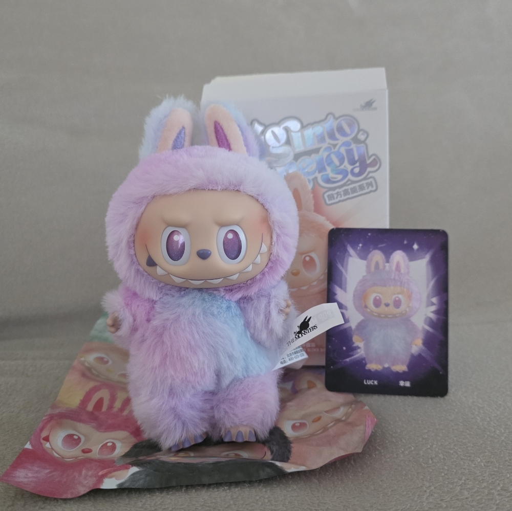 💜Authentic Pop Mart, The Monsters Big Into Energy, Luck